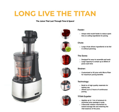 The Titan Pro Series Juicer