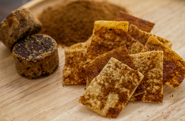 Sourdough Crackers - Sweet Caramel Flavour (Dairy Free, Nut Free, Vegan)
