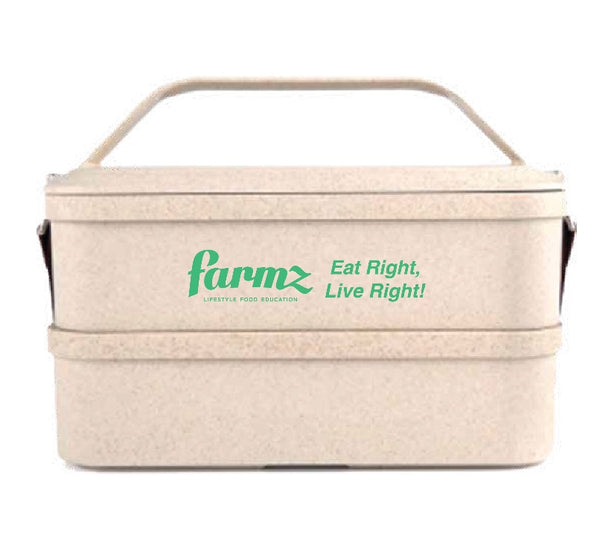Farmz Rice Husk Bento Box - Farmz